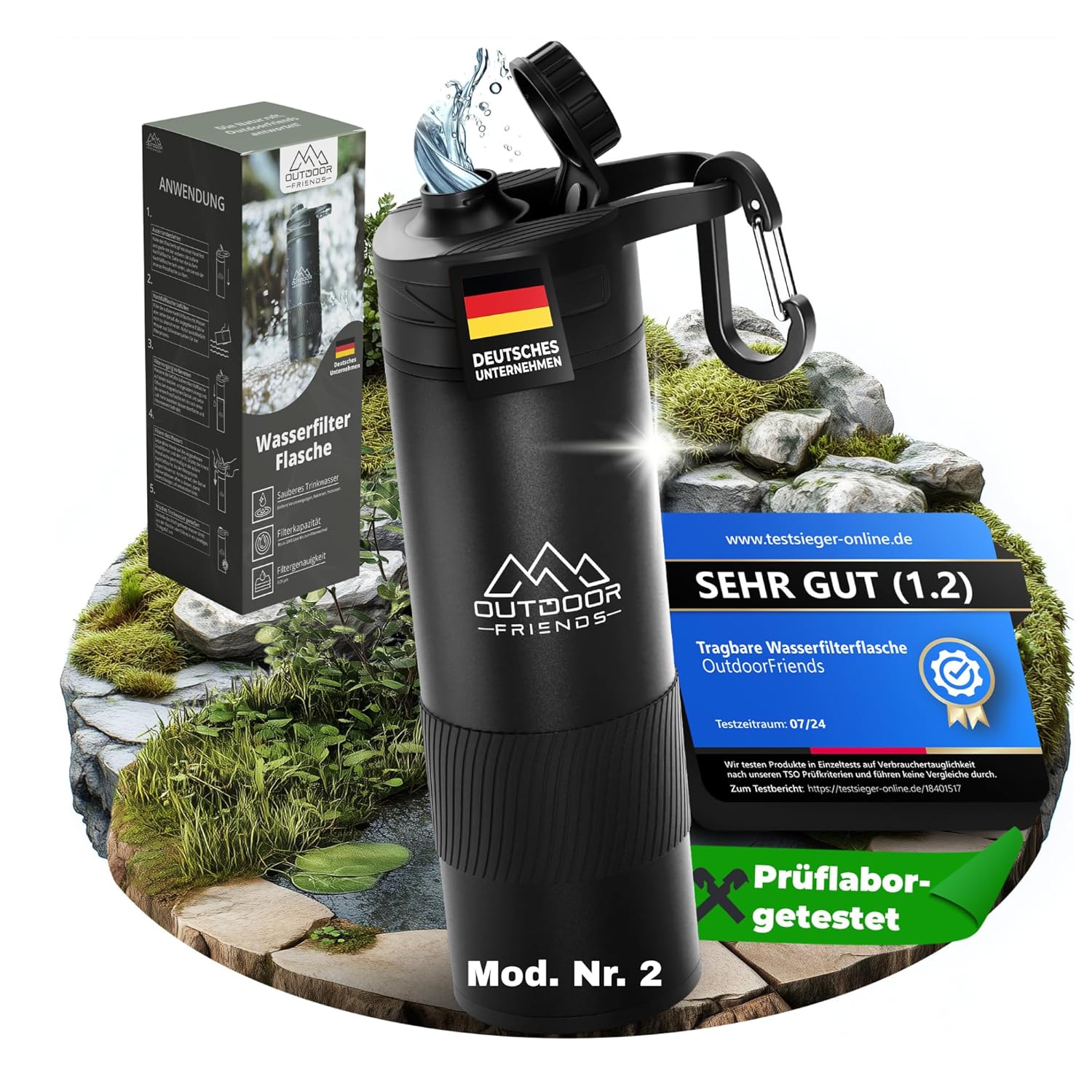 OutdoorFriends filtro de agua